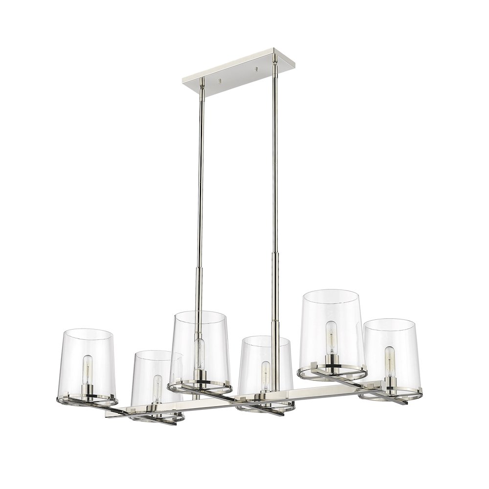 Z-Lite 6 Light Linear Chandelier