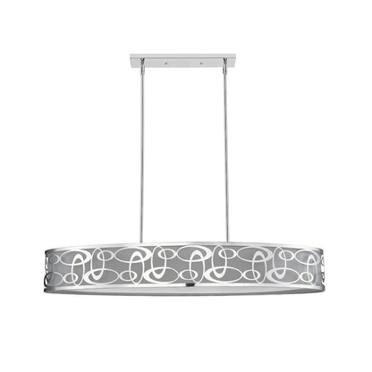 Z-Lite 8 Light Linear Chandelier