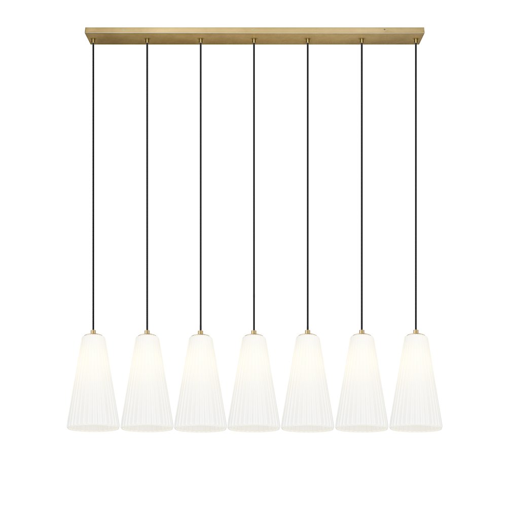 Z-Lite 7 Light Linear Chandelier
