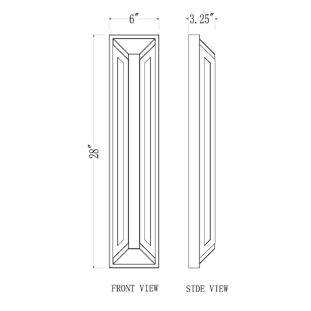 Z-Lite 2 Light Outdoor Wall Light, Sand Black