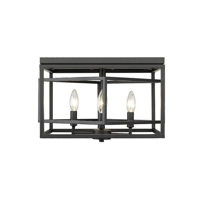 Z-Lite 4 Light Flush Mount