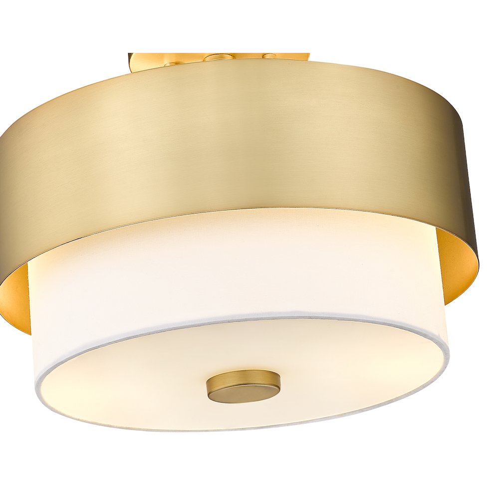 Z-Lite 2 Light Semi Flush Mount