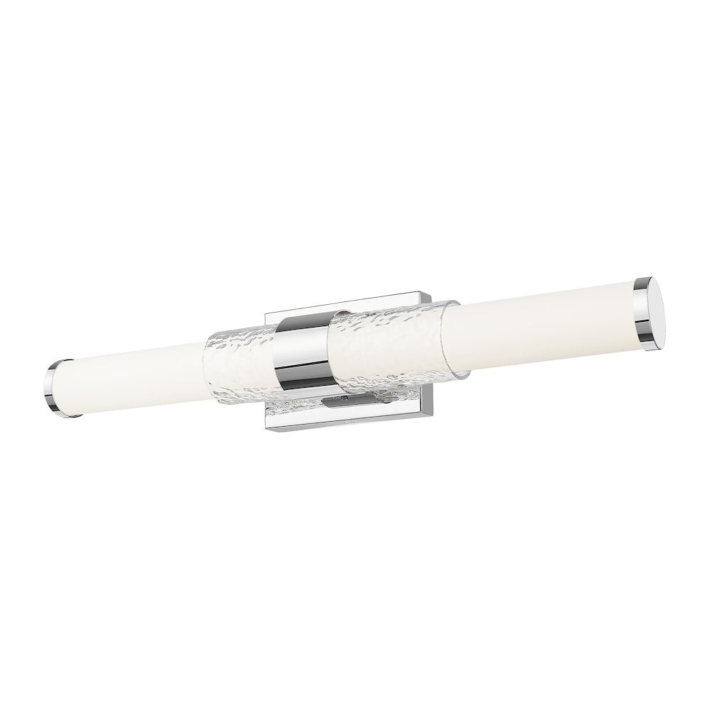 Z-Lite Egon 1 Light Vanity in Chrome color, Steel frame