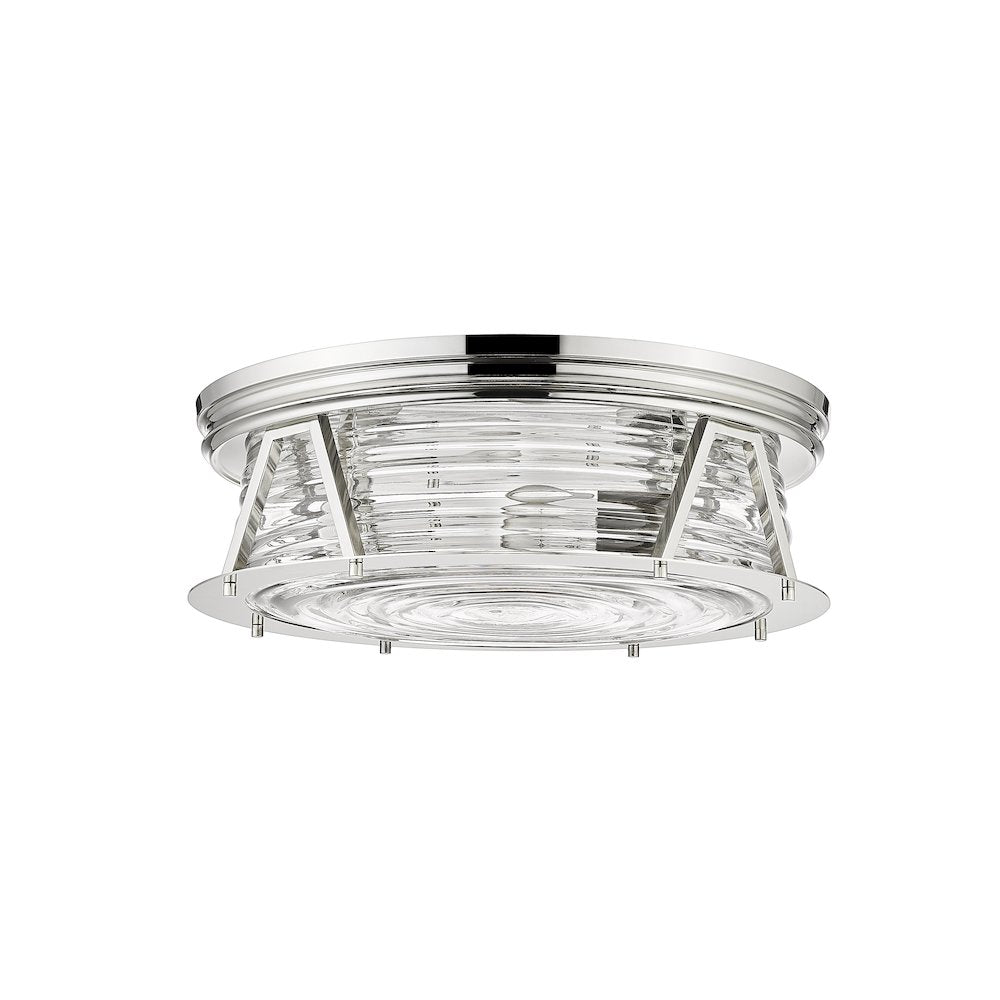 Z-Lite 4 Light Flush Mount