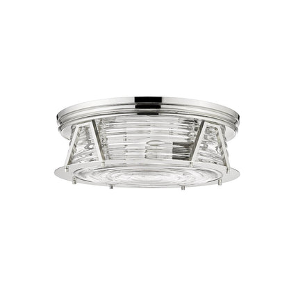 Z-Lite 4 Light Flush Mount