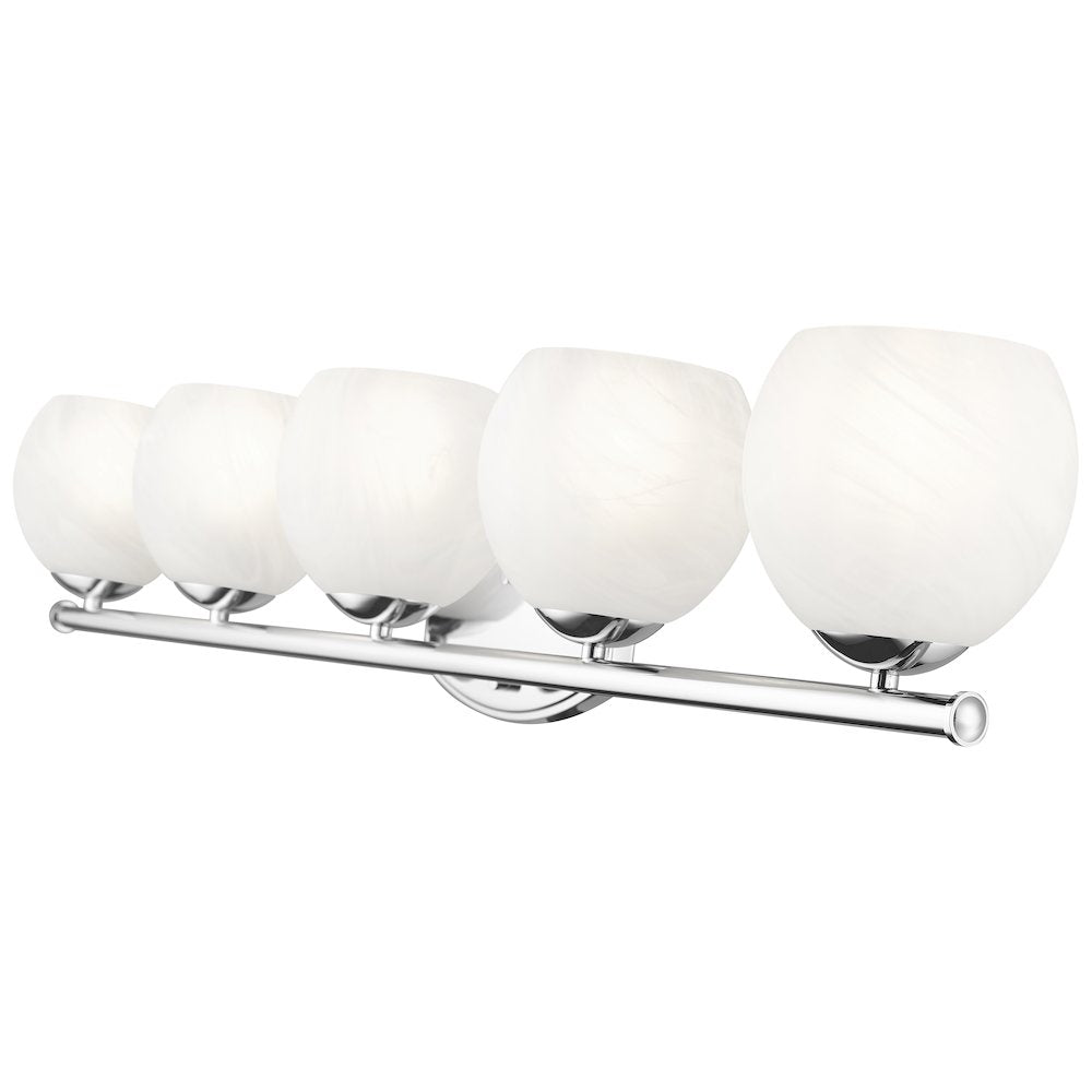 Z-Lite 5 Light Vanity, Chrome