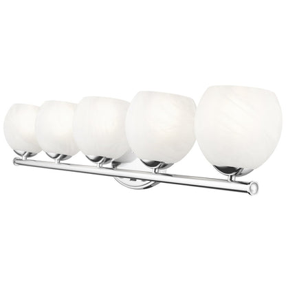 Z-Lite 5 Light Vanity, Chrome