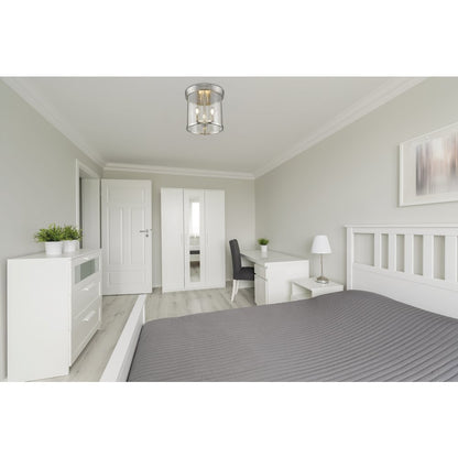 Z-Lite 3 Light Flush Mount