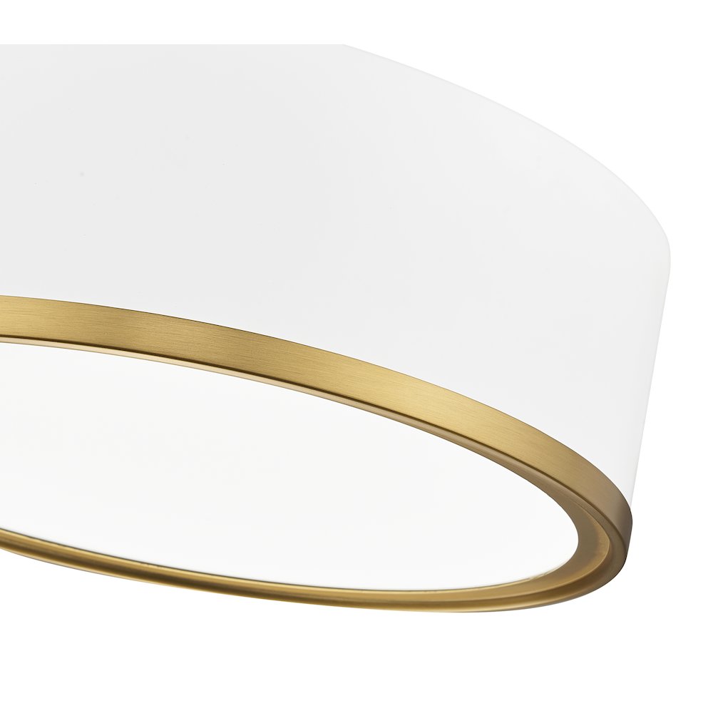 Z-Lite 1 Light Flush Mount