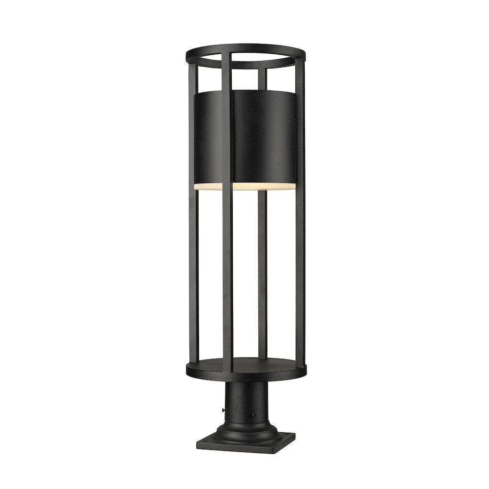 Z-Lite 1 Light Outdoor Pier Mounted Fixture