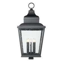 Z-Lite 5 Light Outdoor Post Mount Fixture, Sand Black