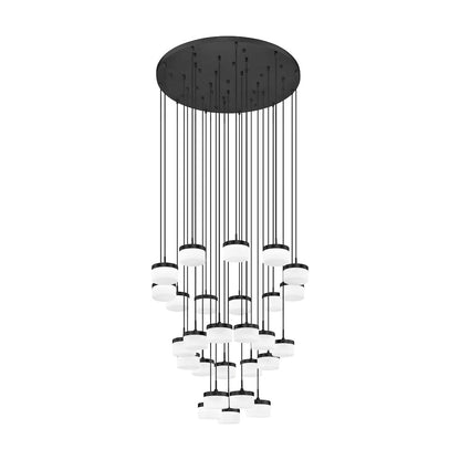 Z-Lite 27 Light Chandelier, Matte Black