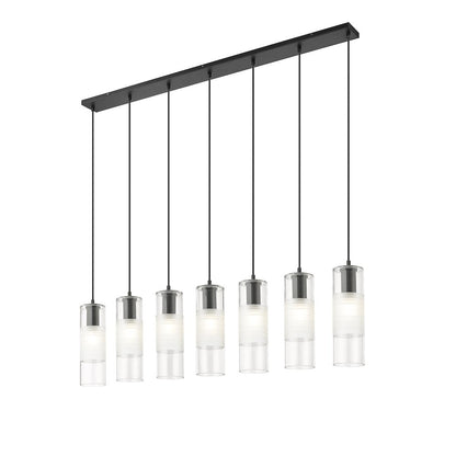 Z-Lite 7 Light Linear Chandelier
