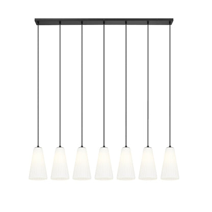 Z-Lite 7 Light Linear Chandelier
