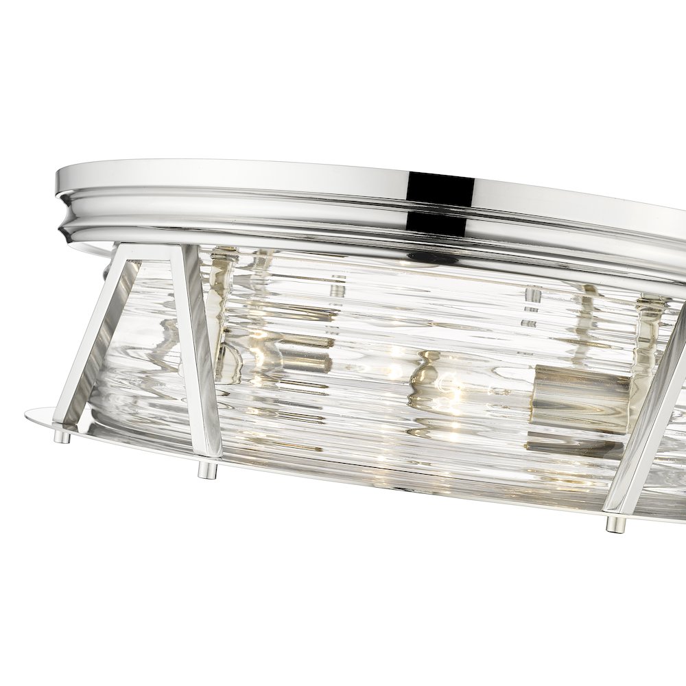 Z-Lite 4 Light Flush Mount