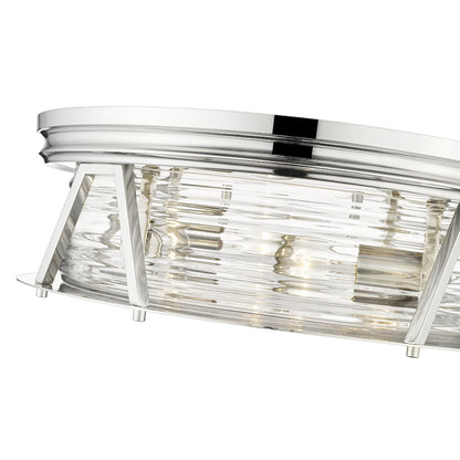 Z-Lite 4 Light Flush Mount