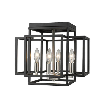 Z-Lite 4 Light Flush Mount