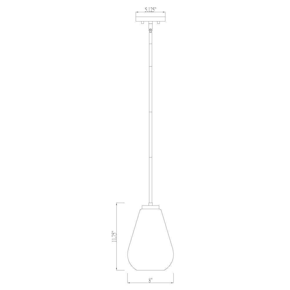 Z-Lite 1 Light Pendant