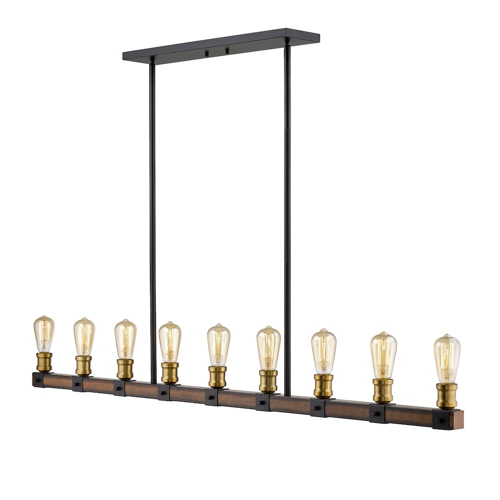 Z-Lite 9 Light Linear Chandelier