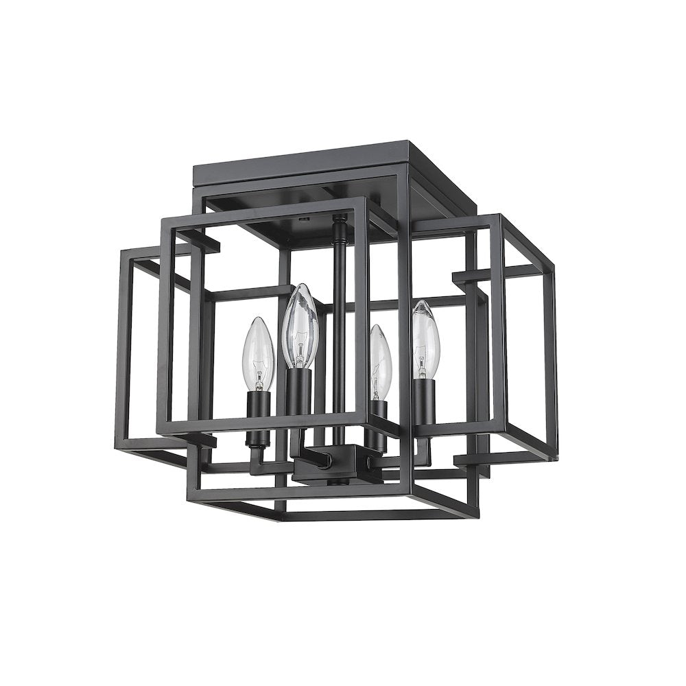 Z-Lite 4 Light Flush Mount