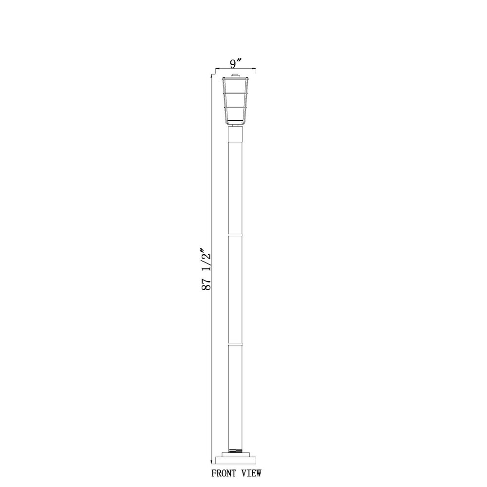 Z-Lite 1 Light Outdoor Post Mounted Fixture