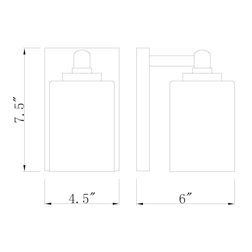Z-Lite 1 Light Wall Sconce