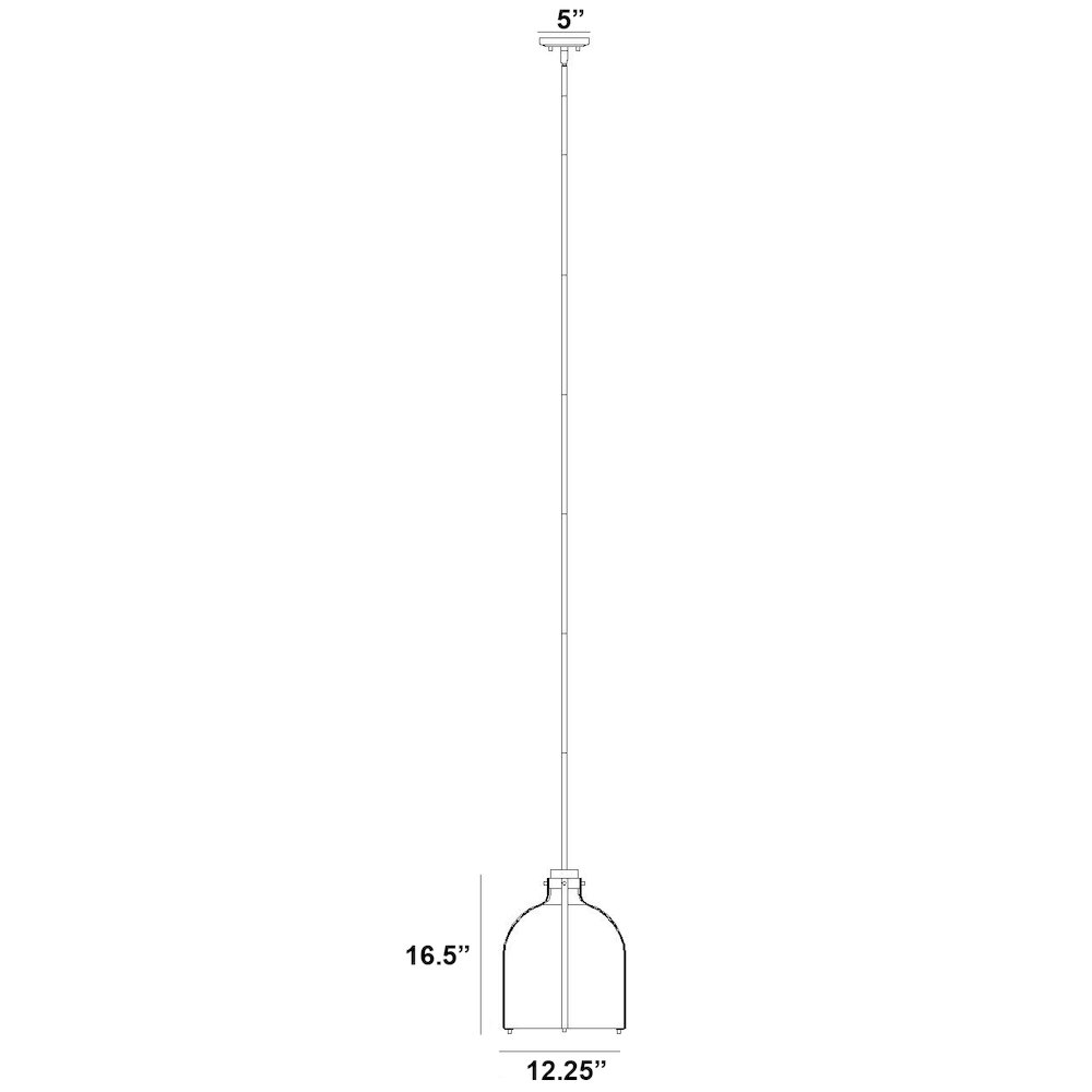 Z-Lite 1 Light Pendant