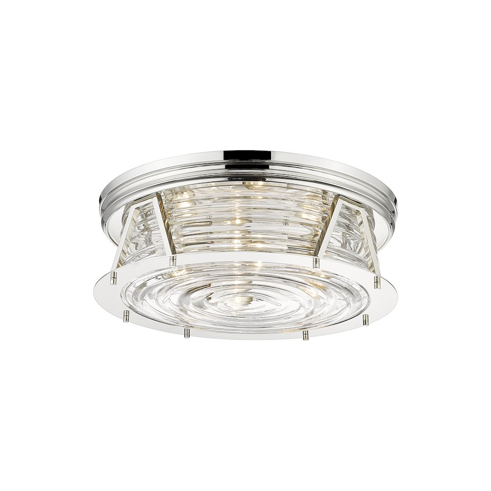 Z-Lite 4 Light Flush Mount