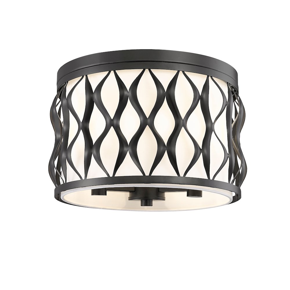 Z-Lite 3 Light Flush mount