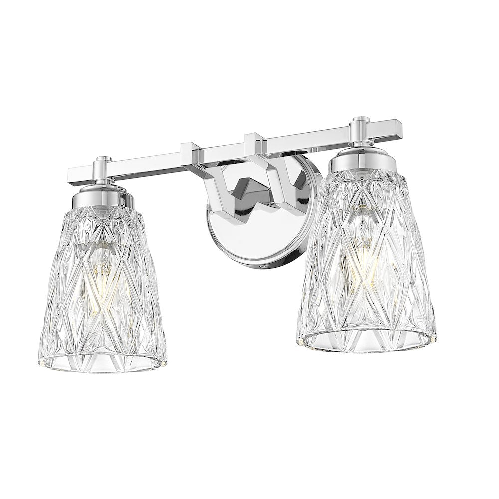 Z-Lite 2 Light Vanity, Chrome