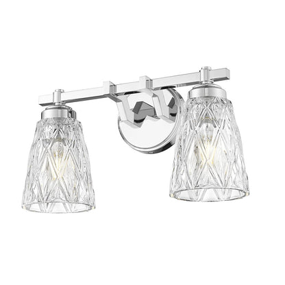 Z-Lite 2 Light Vanity, Chrome