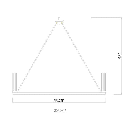 Z-Lite 15 Light Chandelier