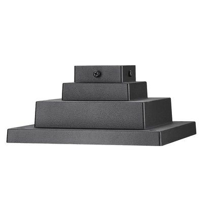 Z-Lite Outdoor Pier Mount, Sand Black