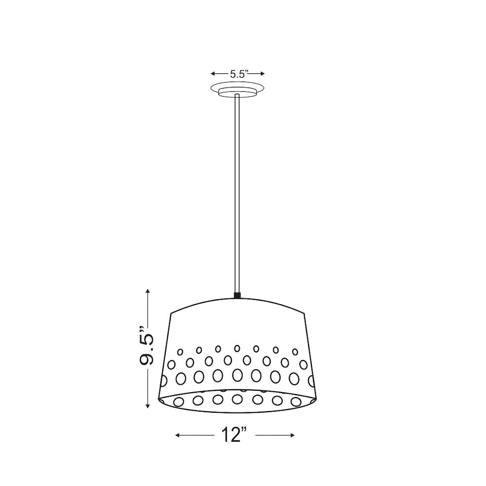 Z-Lite 1 Light Pendant