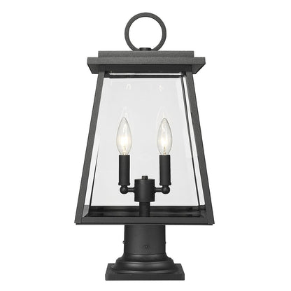 Z-Lite 2 Light Outdoor Pier Mounted Fixture