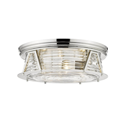 Z-Lite 4 Light Flush Mount