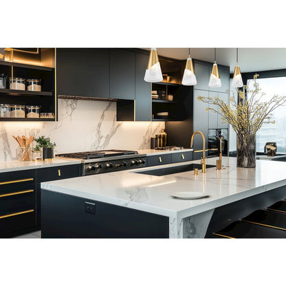 Z-Lite Aimie 1 Light Pendant, Modern Gold