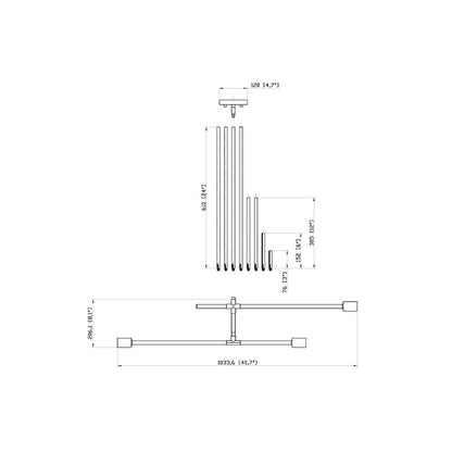 Z-Lite 3 Light Chandelier