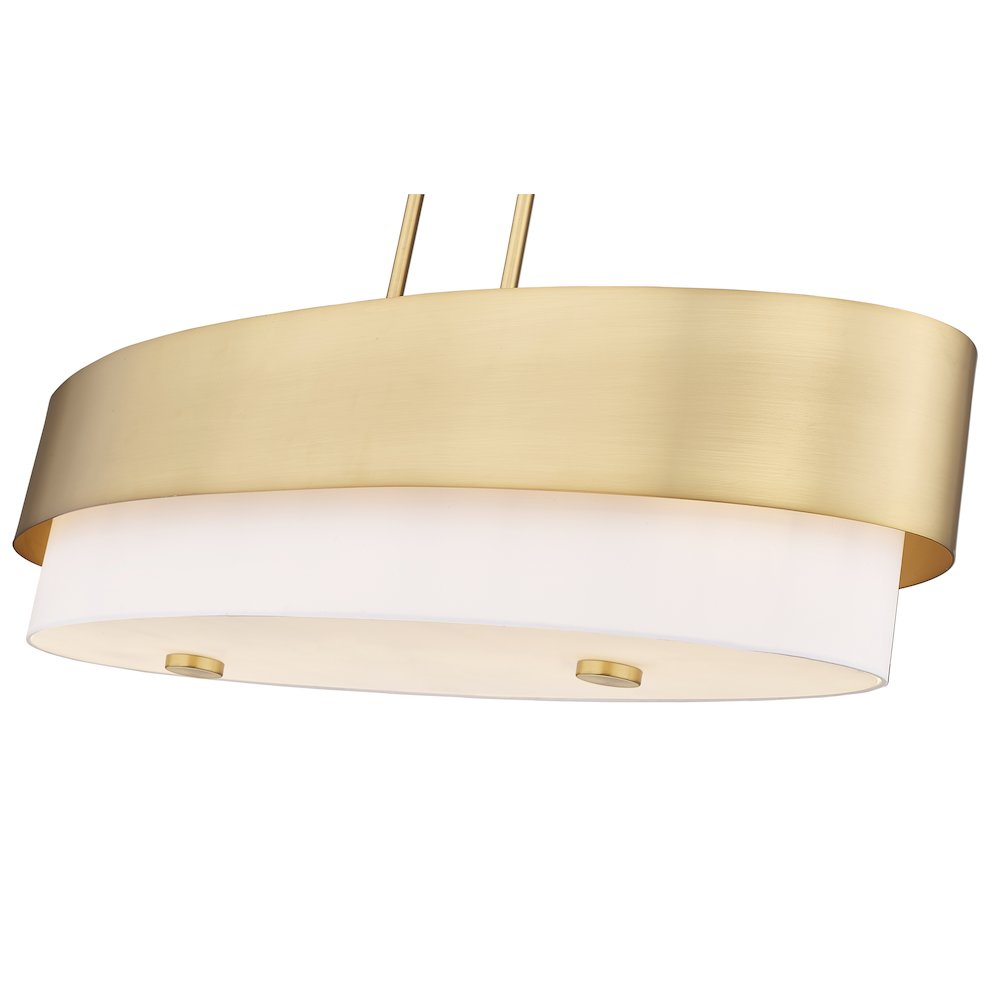 Z-Lite 5 Light Linear Chandelier