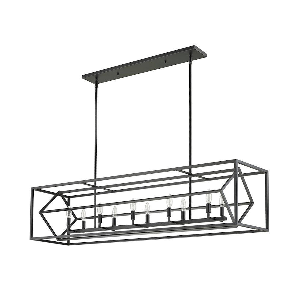Z-Lite 10 Light Linear Chandelier