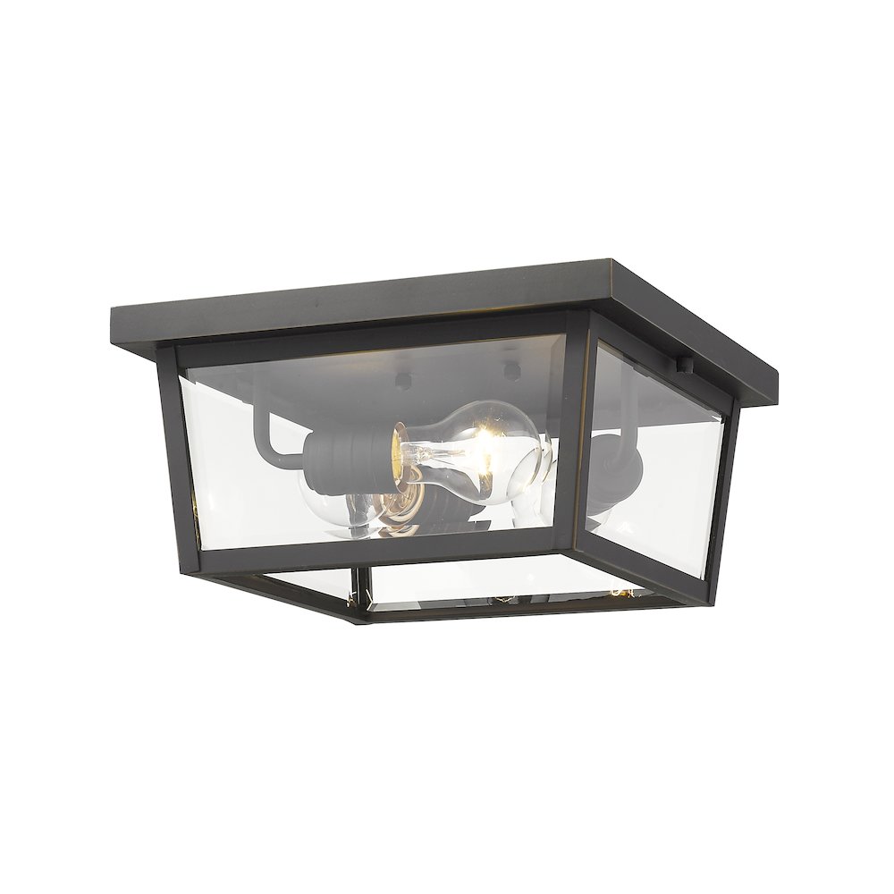 Z-Lite 3 Light Outdoor Flush Mount