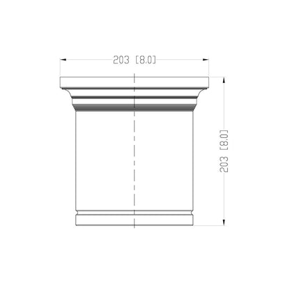 Z-Lite 1 Light Flush Mount, Brushed Nickel