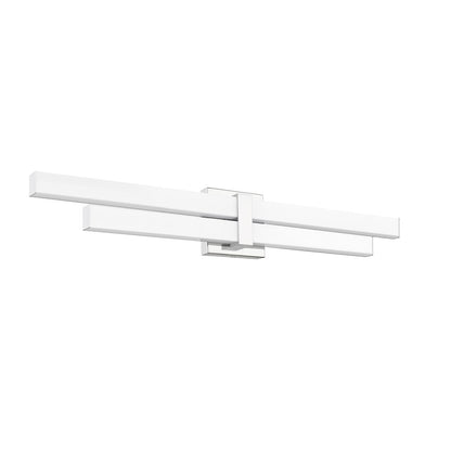 Z-Lite Zane 2 Light Vanity in Chrome  Frame Finish