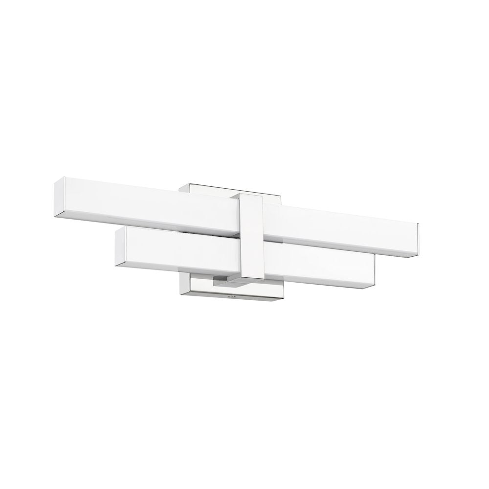 Z-Lite Zane 2 Light Vanity in Chrome  Frame Finish