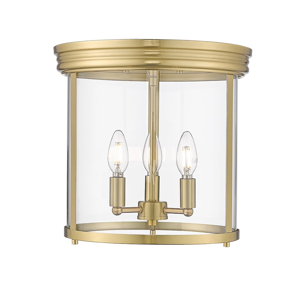 Z-Lite 3 Light Flush Mount