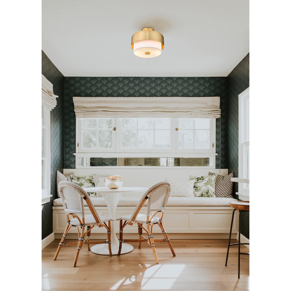 Z-Lite 2 Light Semi Flush Mount