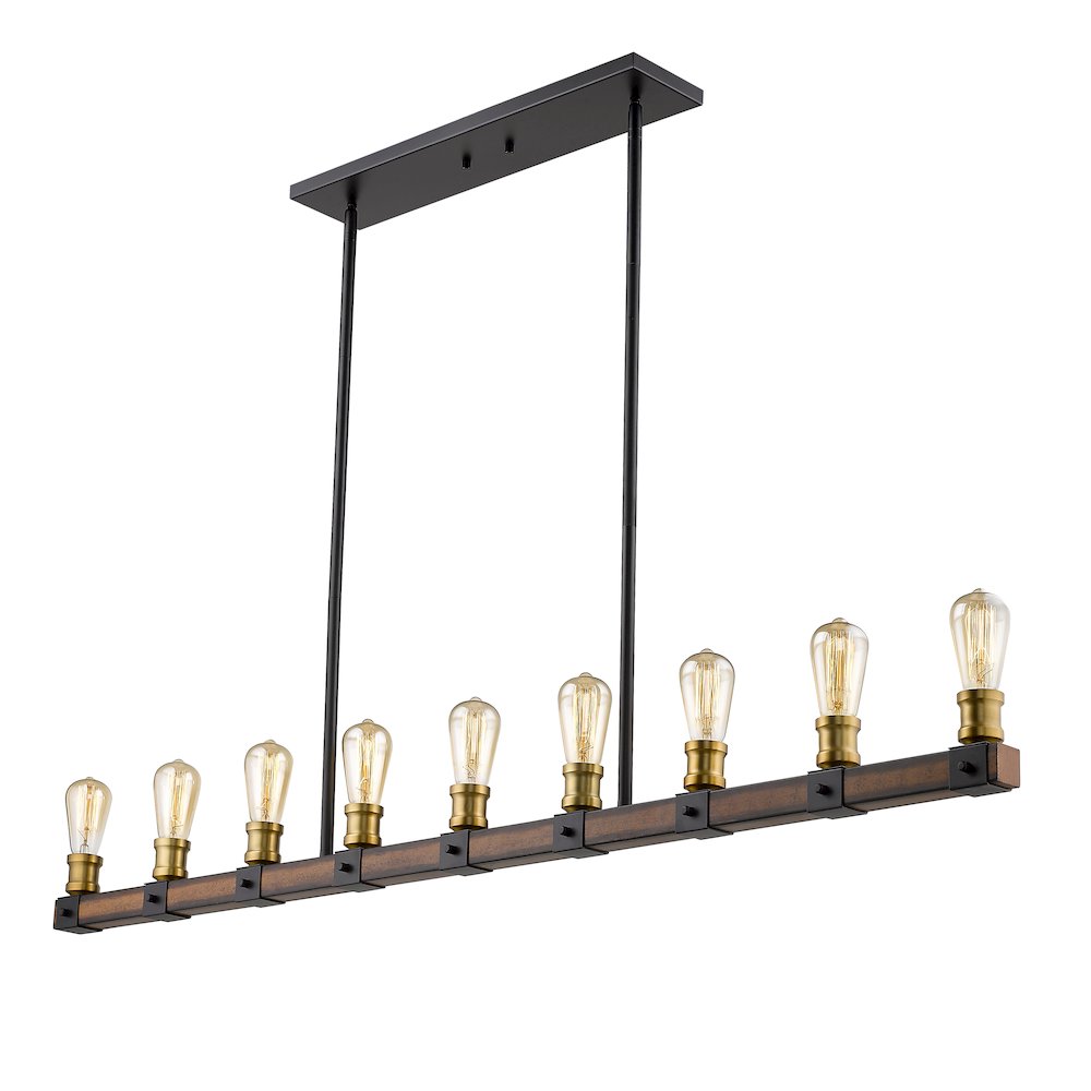Z-Lite 9 Light Linear Chandelier