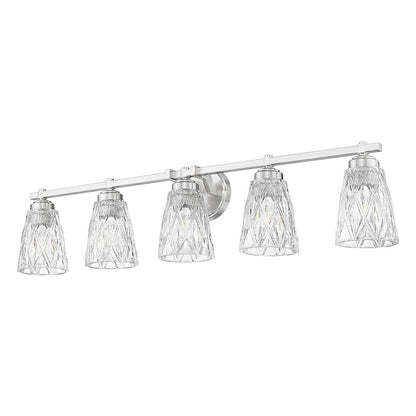 Z-Lite 5 Light Vanity, Brushed Nickel