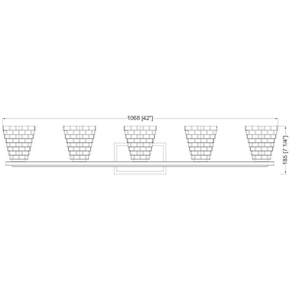 Z-Lite 5 Light Vanity