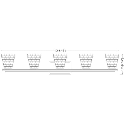 Z-Lite 5 Light Vanity